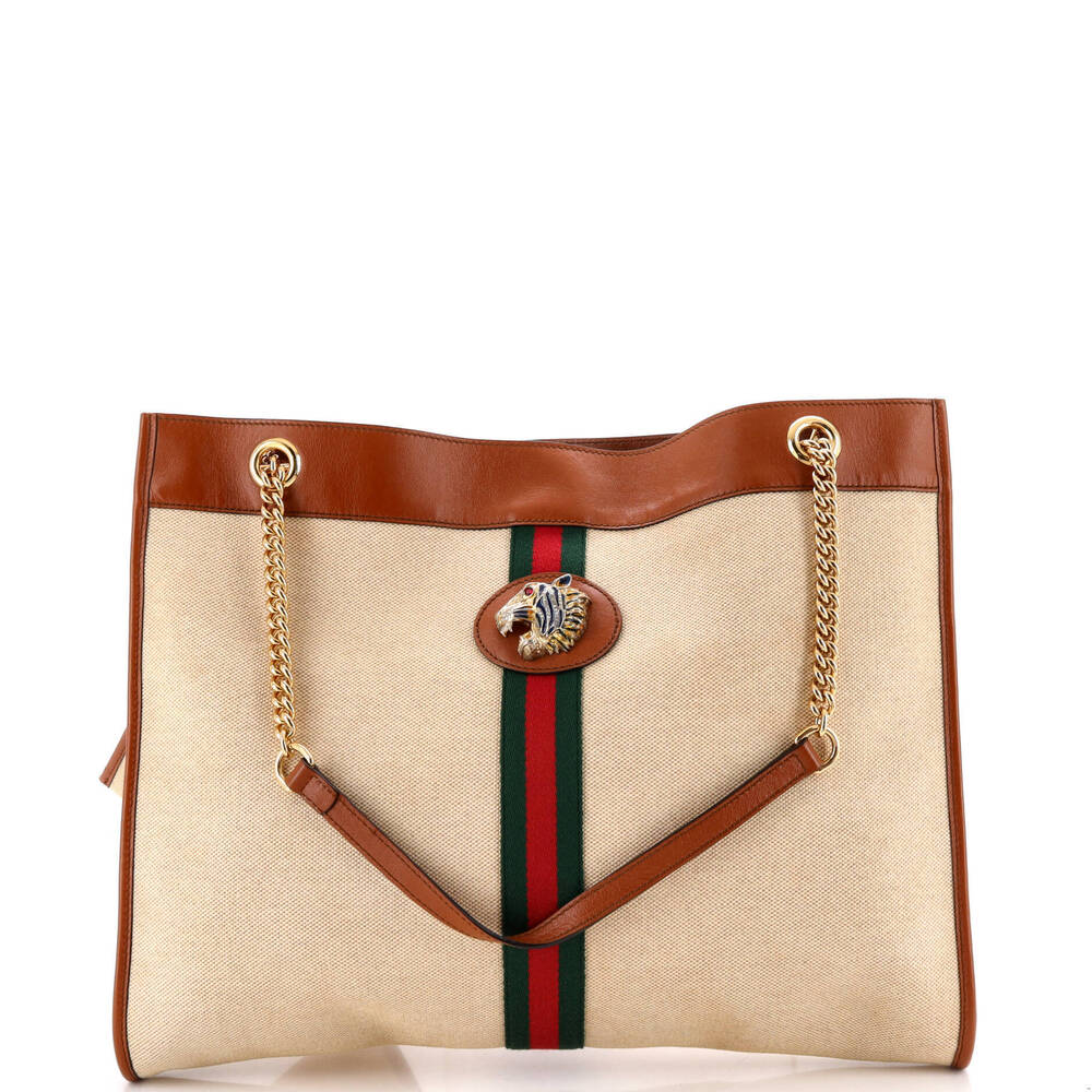 Gucci Large Rajah Chain Tote